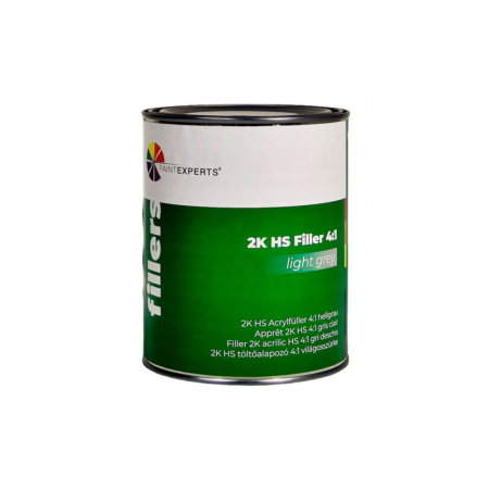 Filler, Primer, Intaritor - R830.001_Paint_Experts_Filler_2K_acrilic_HS_41_gri_deschis_1ltr