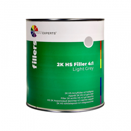 Filler, Primer, Intaritor - R830.003_Paint_Experts_Filler_2K_acrilic_HS_41_gri_deschis_3ltr