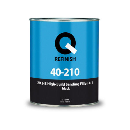 Filler, Primer, Intaritor - Filler HS straturi groase, 4:1, negru
