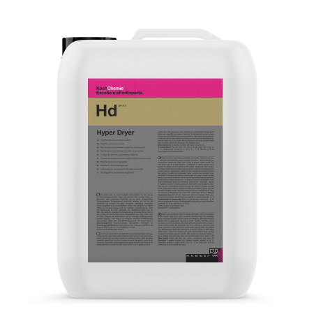 Ceară, Aditivi uscare - koch_chemie_hd_hyper_dryer_agent_uscare_si_protectie_high_tech