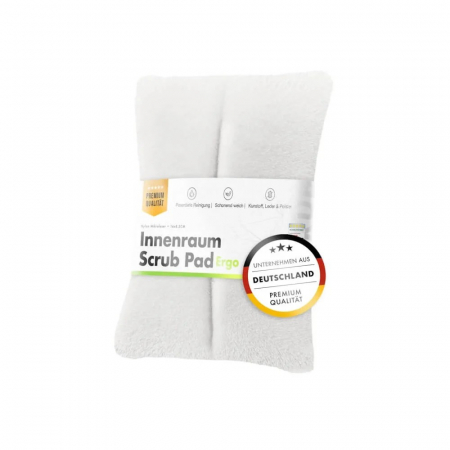 Bureți, aplicatori - CW-ICPE_chemicalWorkz_Interior_Cleaning_Scrub_Pad_Ergo_burete_curatare_suprafete_interioare