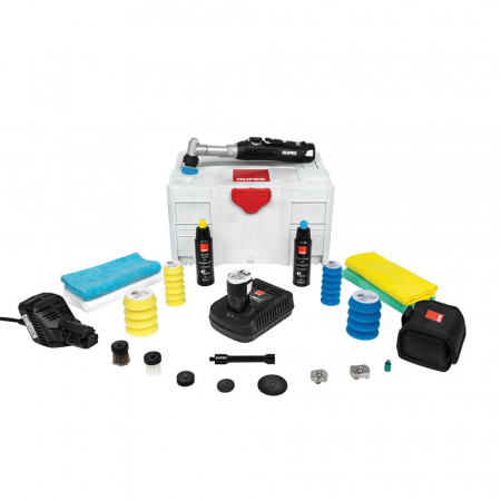 Mașini polișat - Kit Deluxe Ibrid Nano gat lung in valiza de plastic