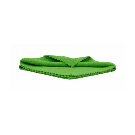 Produse microfibra - C151.001_Paint_Experts_Laveta_microfibra_verde_dual_pile_fara_margini_250GSM_40x40cm