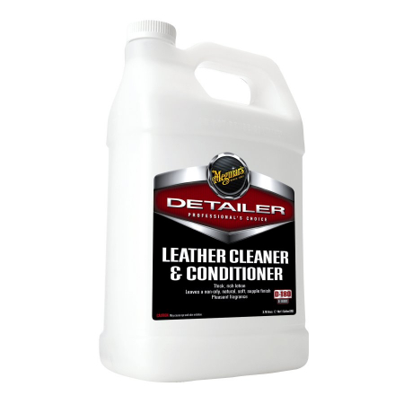 Piele, vinilin - Leather Cleaner and Conditioner, solutie curatare si hidratare piele, 3,78 ltr
