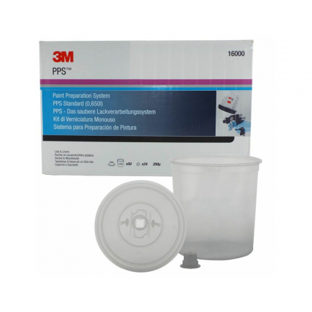 PPS, RPS - 3M.16000_3M_Set-standard_PPS_650ml_200microni_50_pungi_24_capace
