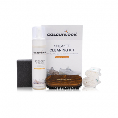 Piele, vinilin - Colourlock_Sneaker_Cleaning_Kit_set_curatare_pantofi_sport