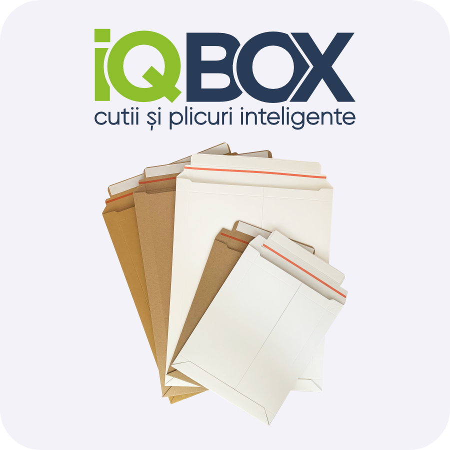 Plicuri carton IQBOX