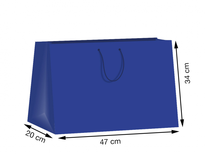 SET 10 pungi cadou XXL bleumarin [4]