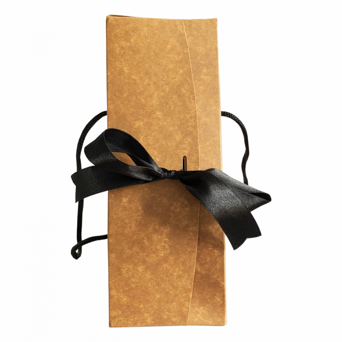 SET 10 Boxbag pungi cadou kraft natur pentru 3 sticle vin (35x25x9 cm) [3]