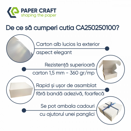 Cutie microondul cu autoformare 25x25x10 cm [4]