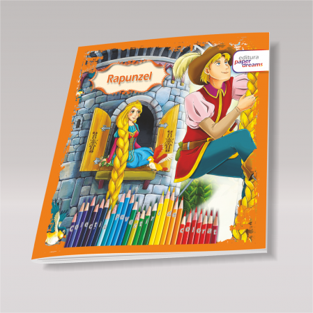 Set 12 carti de colorat si povesti pentru copii - Povestiri de colorat [11]