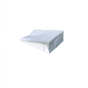 SET 50 pungi de hartie kraft albit 23.5x29x10 cm, fara manere [1]