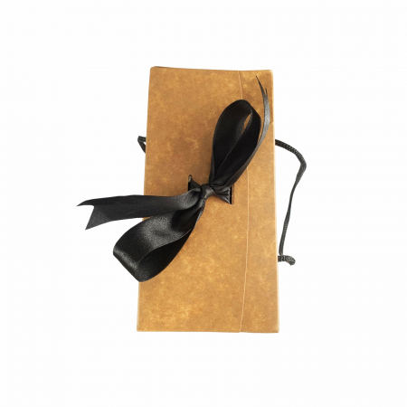 SET 10 Boxbag pungi cadou kraft natur pentru 2 sticle vin (35x18x9 cm) [2]
