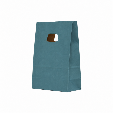 Pungi de hartie colorate - sacose-cu-maner-decupat-alb-color-14x7x21-cm-CMD-PaperBag