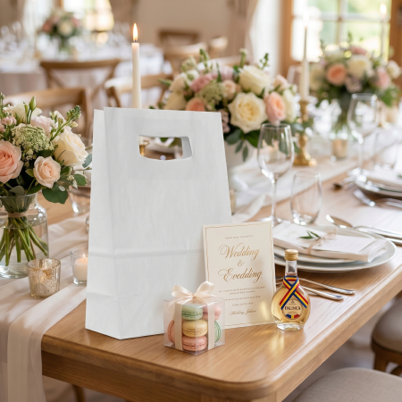 Pungi de hartie - sacose-cu-maner-decupat-alb-color-14x7x21-cm-CMD-PaperBag