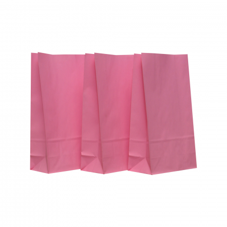 Pungi de hartie - 14 x 7 x 24,5 cm - ROZ [3]