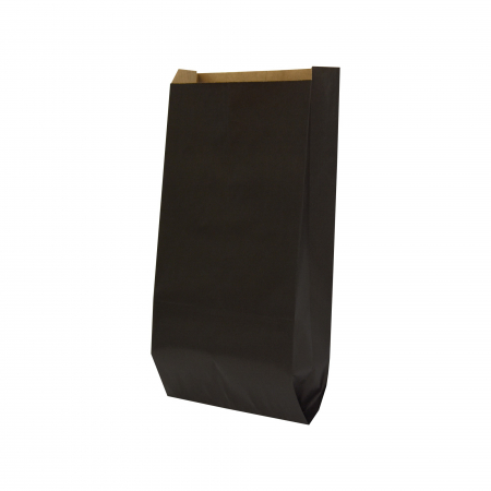 Pungi de hartie negre - Pungi de hartie - 16 x 6 x 27 cm - NEGRE
