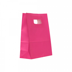 Pungi de hartie - sacose-albe-cu-maner-decupat-color-18-x-9-x-25-cm-CMD-PaperBag