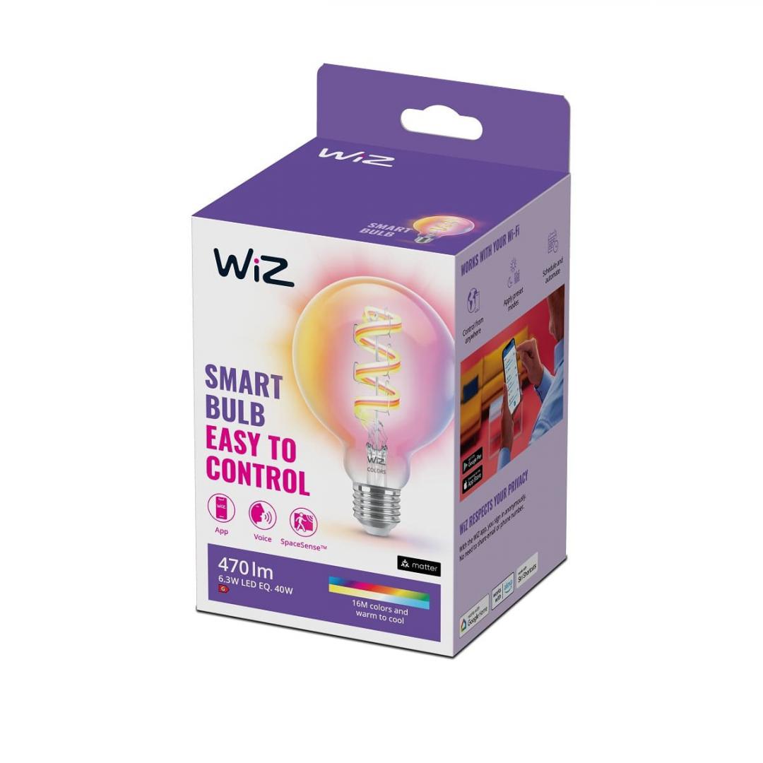 Becuri generale - WI-FI BLE 40W G95 E27 822-65 RGB CL 1PF Cod Produs: 8720169072190
