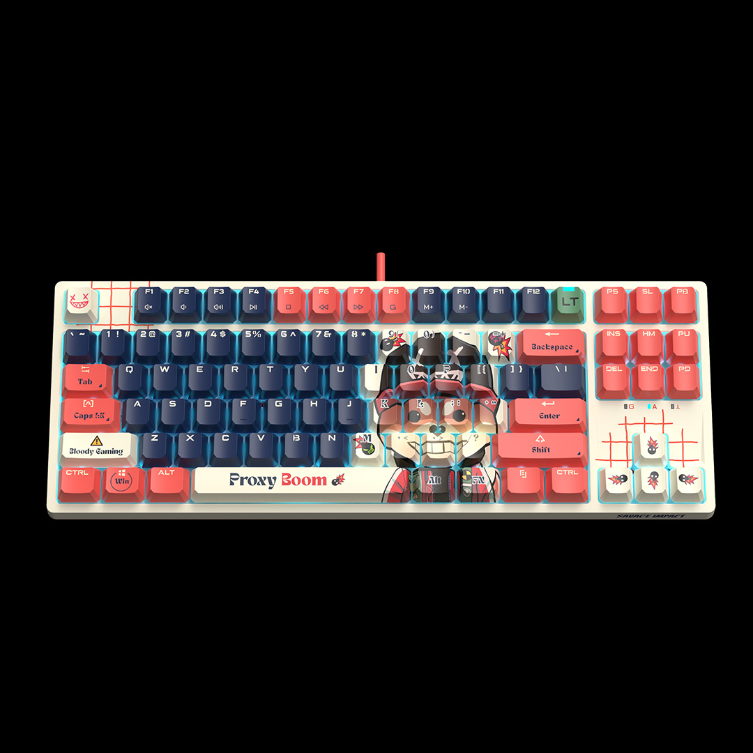 Tastatura gaming Bloody Cod Produs: AT87 Proxy Boom [3]