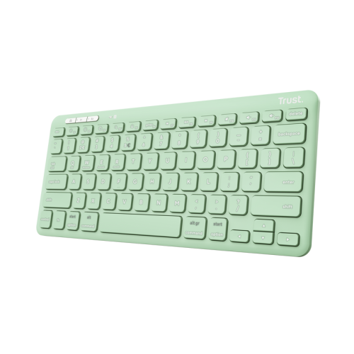 Electronice - TASTATURI Trust  LYRA Compact Wireless and rechargeable Keyboard Green US Cod Produs: 25096