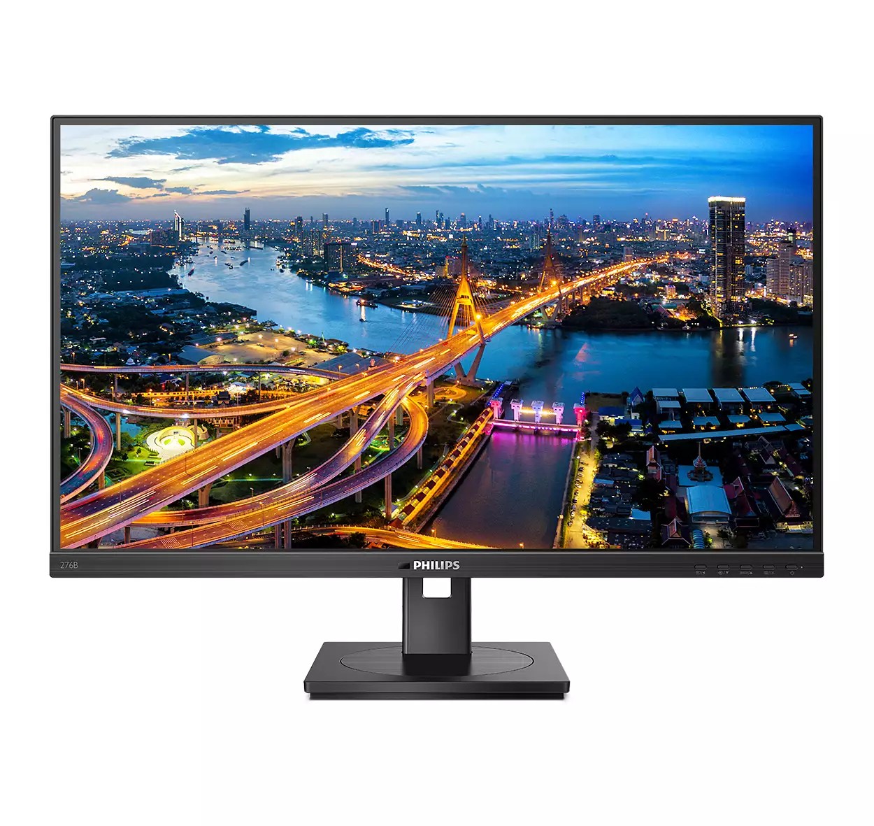 Monitoare - MONITOR PHILIPS 27 inch, home, office, IPS, WQHD (2560 x 1440), Wide, 300 cd/mp, 4 ms, DisplayPort, Cod Produs: 276B1/00