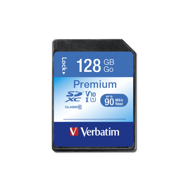 Electronice - MEMORIE SD CARD VERBATIM 128GB CLASA 10 Cod Produs: 44025