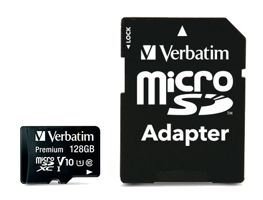 MEMORIE SD CARD VERBATIM 128GB CLASA 10 ADAPTOR INCLUS Cod Produs: 44085 [1]