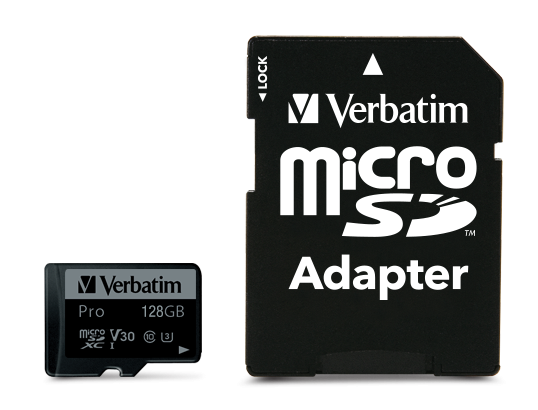 MEMORIE SD CARD VERBATIM 128GB CLASA 10 ADAPTOR INCLUS Cod Produs: 47044 [1]