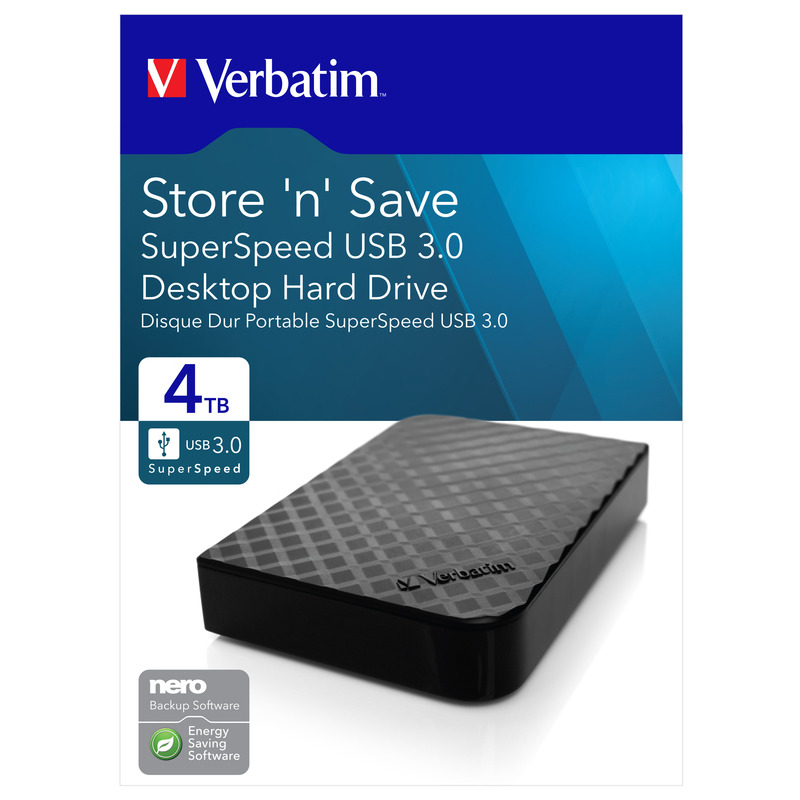 HDD extern Verbatim SnS 4TB USB 3.0 Cod Produs: 47685 [2]