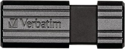 Electronice - MEMORIE USB VERBATIM PINSTRIPE 8GB USB 2.0 NEGRU Cod Produs: 49062