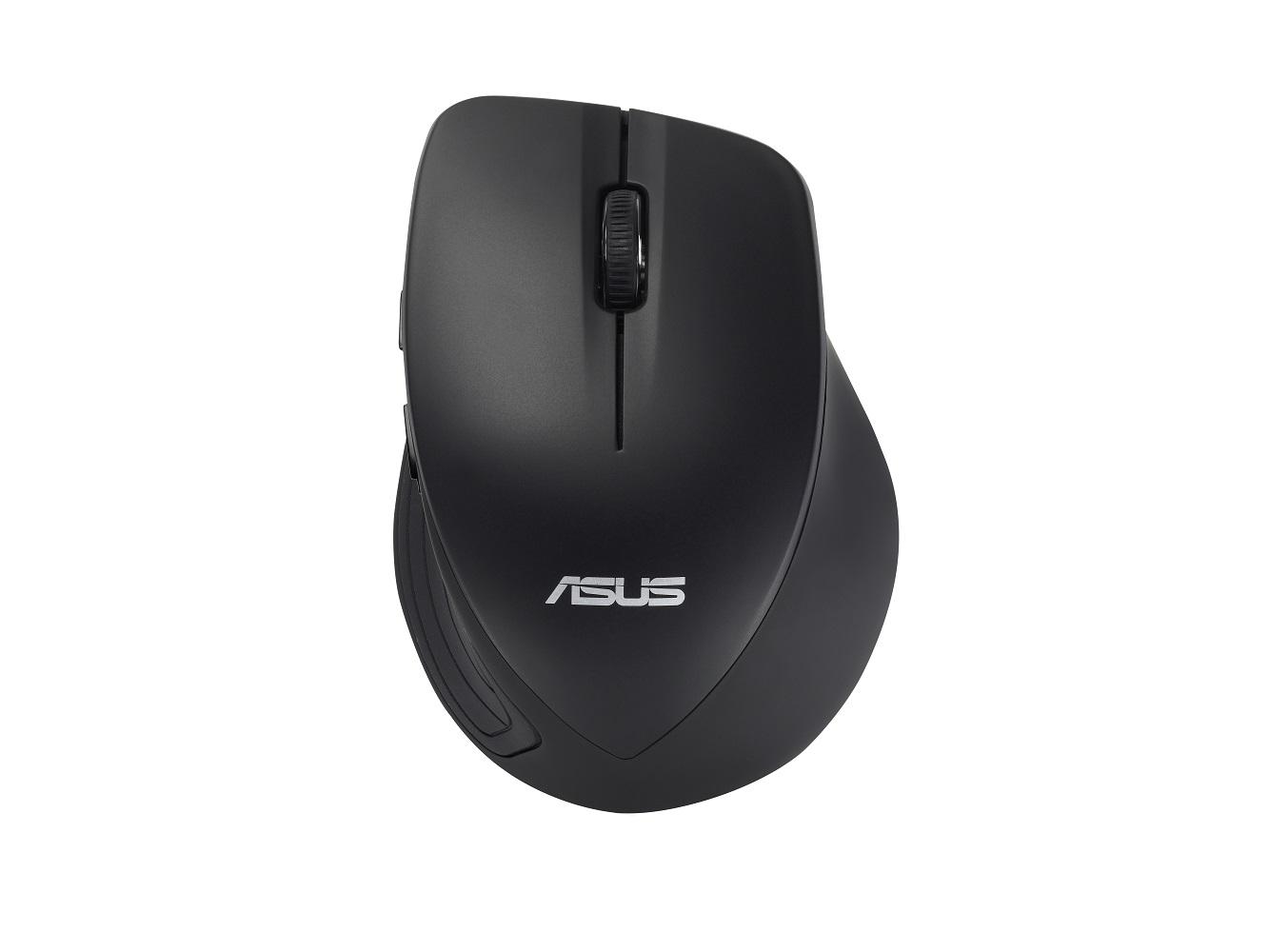 Periferice - MOUSE ASUS PC sau NB, wireless, 2.4 GHz, optic, 1600 dpi, butoane/scroll 5/1, negru, Cod Produs: 90XB0090-BMU040
