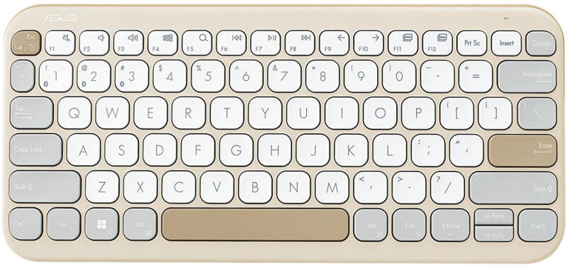 Electronice - AS TASTATURA KW100 WIRELESS OAT MILK Cod Produs: 90XB0880-BKB040