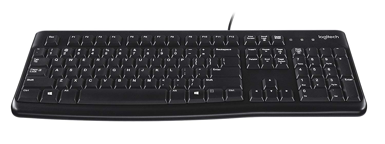 TASTATURA LOGITECH USB, black, Cod Produs: 920-002479 [1]