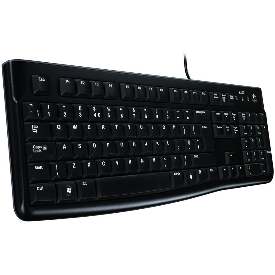 TASTATURA LOGITECH USB, black, Cod Produs: 920-002509 [1]