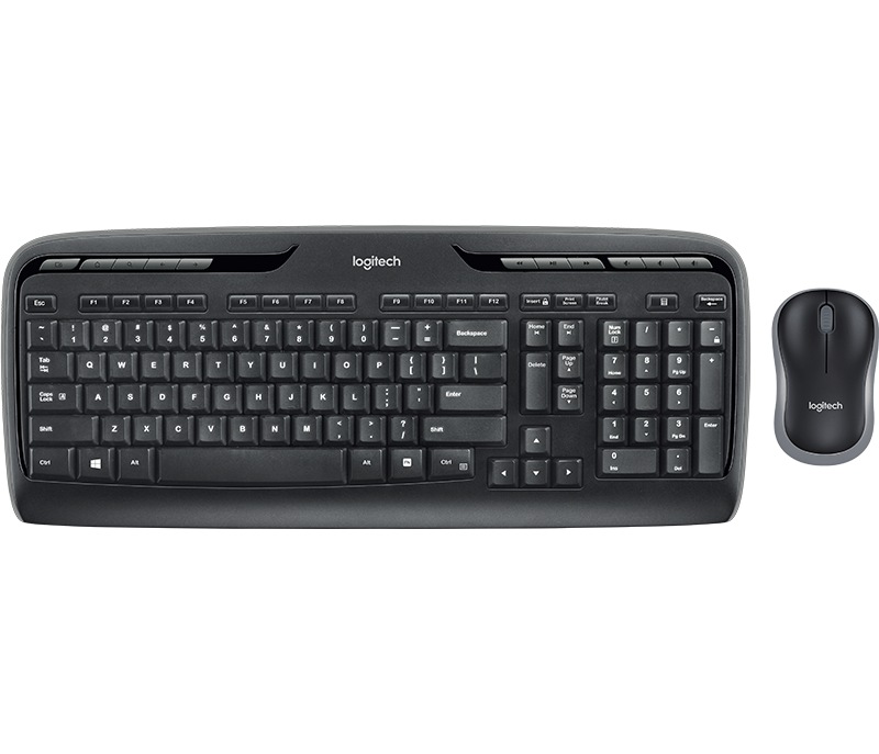 Tastaturi - KIT wireless LOGITECH, tastatura wireless multimedia Cod Produs: 920-003999
