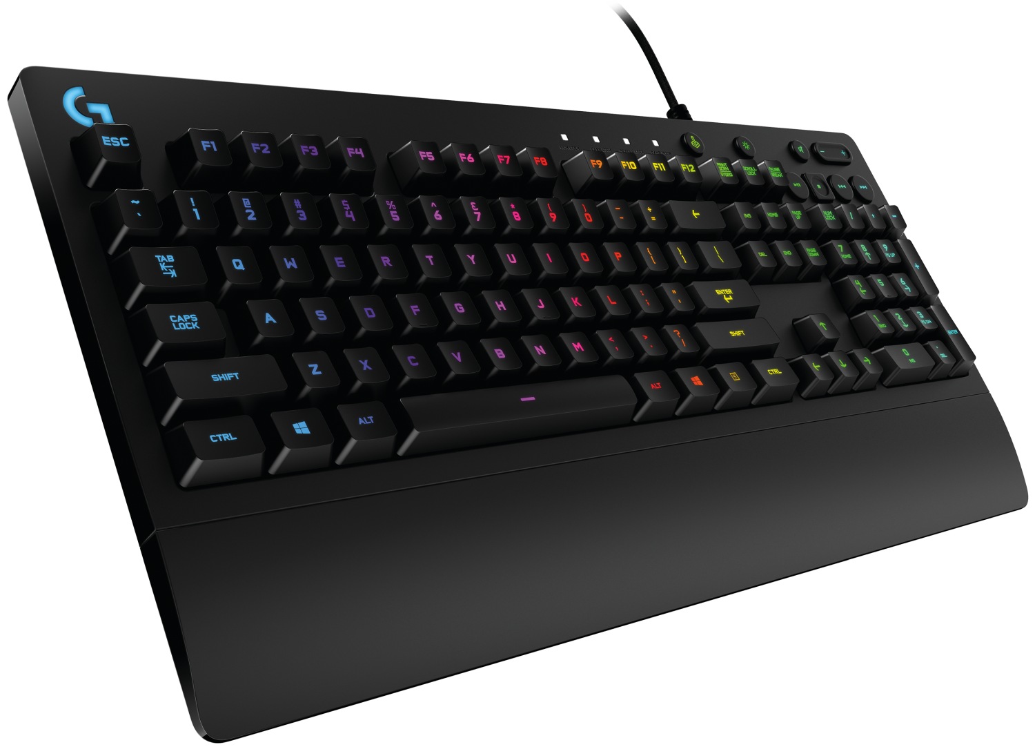 TASTATURA LOGITECH Gaming USB, iluminata, black Cod Produs: 920-008093 [1]