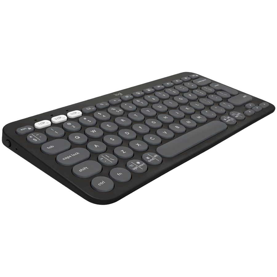 Electronice - TASTATURI Logitech - gaming K380S Multi-Device Bluetooth Keyboard - TONAL GRAPHITE - US INTL Cod Produs: 920-011851