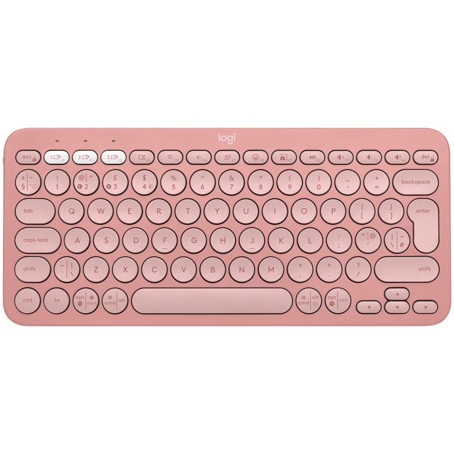 Electronice - LOGITECH Pebble Keys 2 K380s - TONAL ROSE - (US) INTL - BT - N/A - INTNL-973 - UNIVERSAL Cod Produs: 920-011853