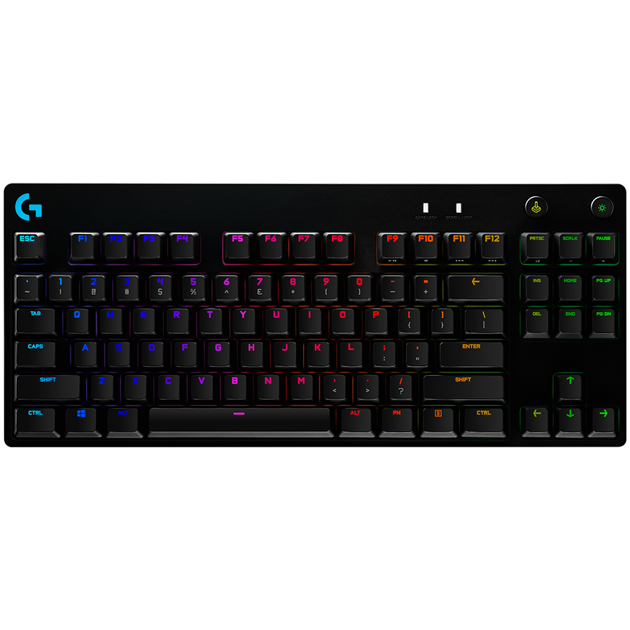 Electronice - TASTATURI Logitech - gaming G PRO X TKL LIGHTSPEED Mechanical Gaming Keyboard - BLACK - US INTL - TACTILE Cod Produs: 920-012136