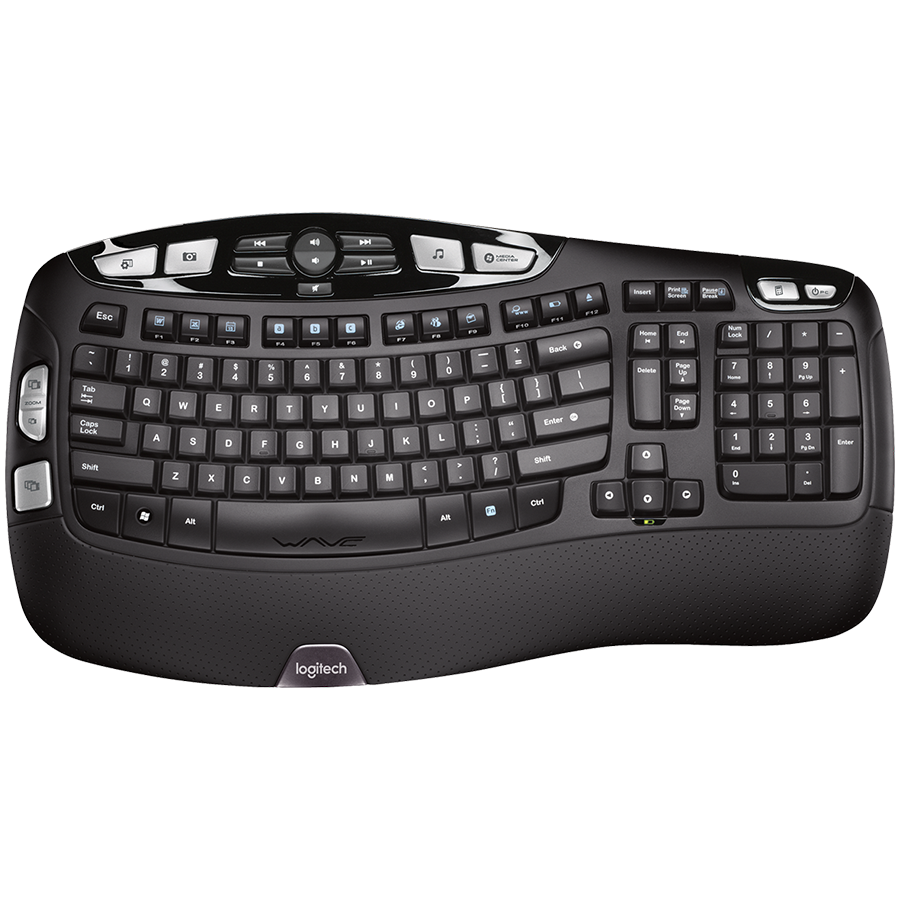 Electronice - LOGITECH Wave Bluetooth ergonomic keyboard - GRAPHITE - US INTL Cod Produs: 920-012304