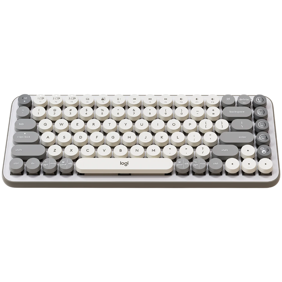 Electronice - LOGITECH POP ICON KEYS - OFF WHITE - US INTL - BT  - INTNL-973 Cod Produs: 920-013072
