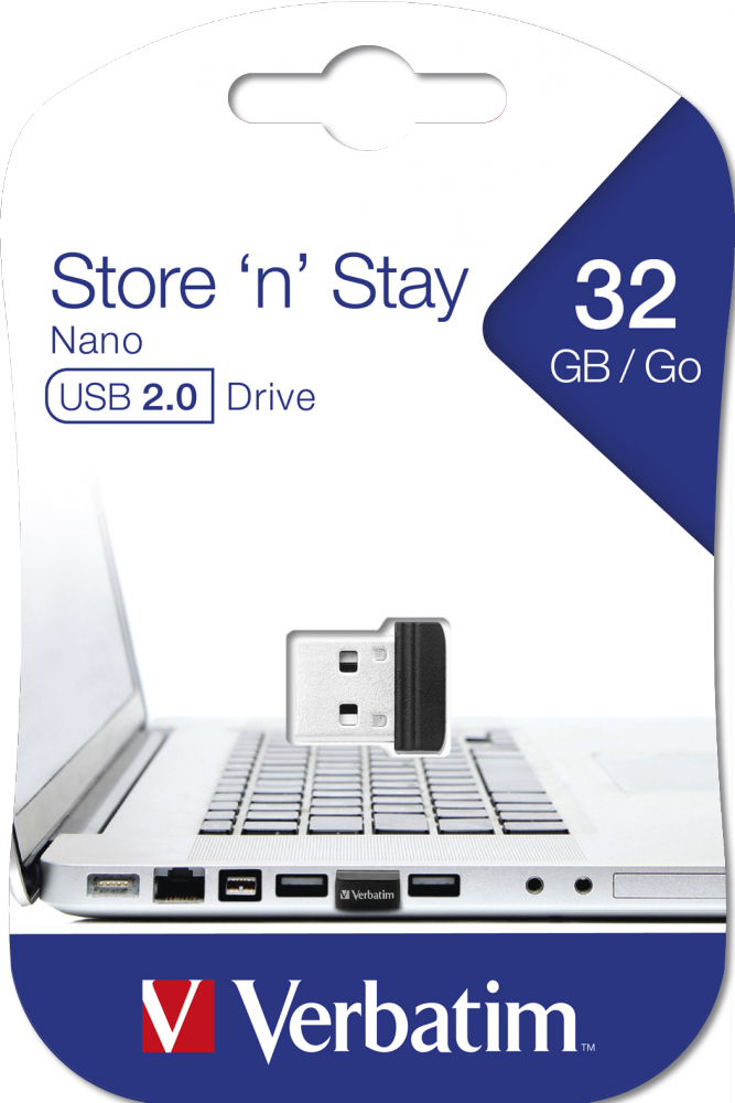 MEMORIE USB VERBATIM NANO StoreNStay 32GB USB 2. Cod Produs: 98130 [3]