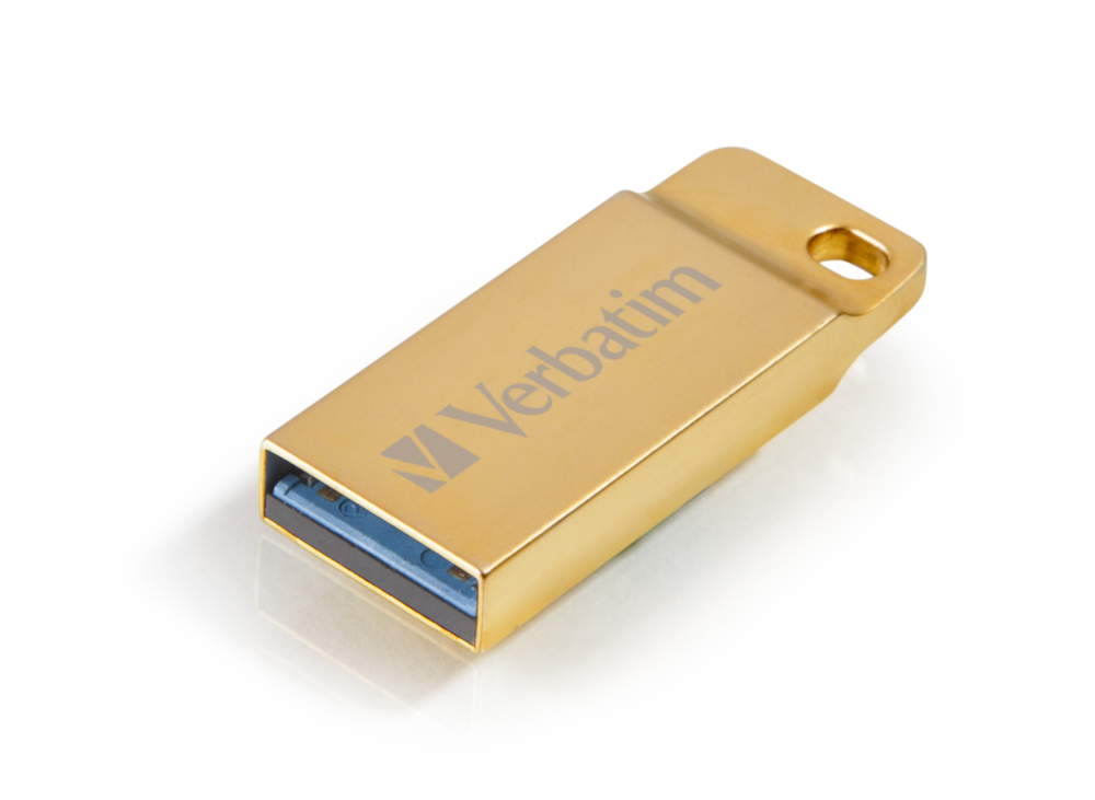 MEMORIE USB VERBATIM METAL EXECUTIVE 64GB USB 3.0 AURIU Cod Produs: 99106 [1]
