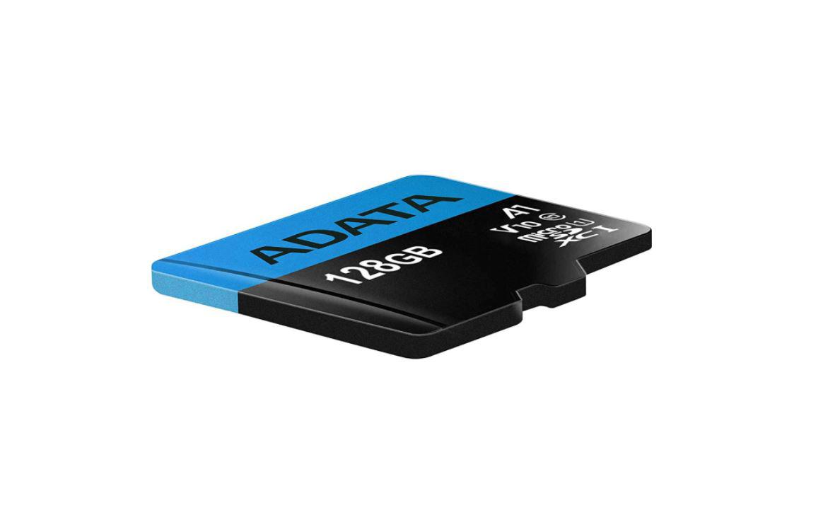 Electronice - CARD MicroSD ADATA, 128 GB, MicroSDXC, clasa 10, standard UHS-I U1, Cod Produs: AUSDX128GUICL10A1