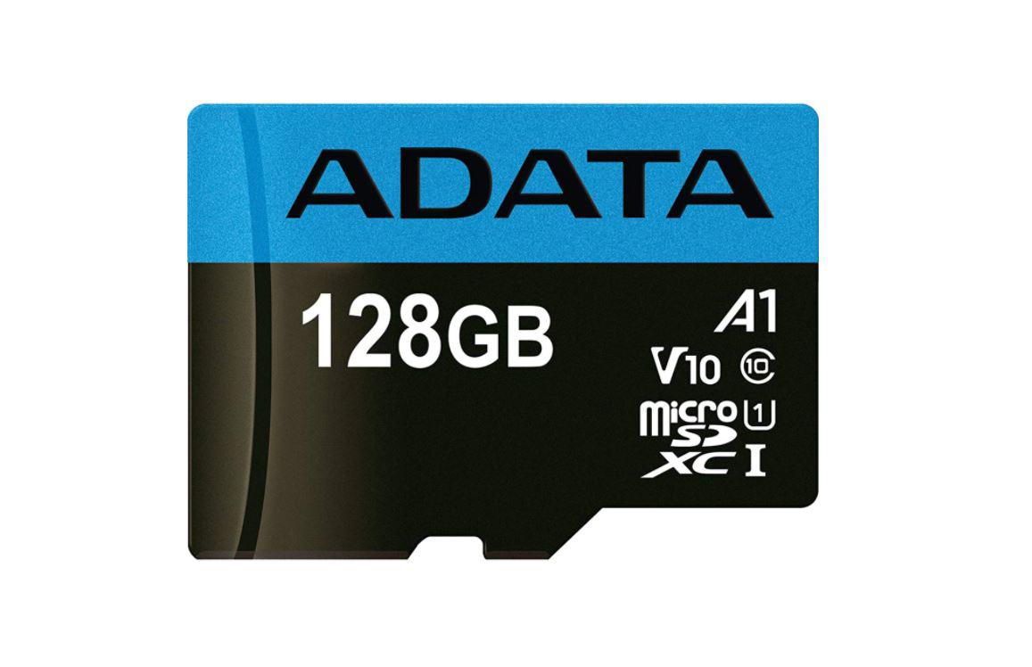 CARD MicroSD ADATA, 128 GB, MicroSDXC, clasa 10, standard UHS-I U1, Cod Produs: AUSDX128GUICL10A1 [2]
