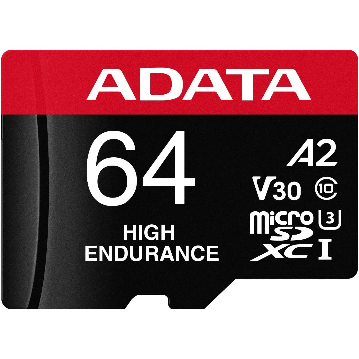 Electronice - CARD MicroSD ADATA, 64 GB, MicroSDXC, clasa 10, standard UHS-I U3, Cod Produs: AUSDX64GUI3V30SHA2