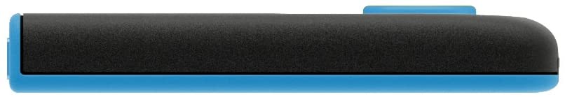 MEMORIE USB 3.2 ADATA 64 GB, retractabila, carcasa plastic, negru / albastru, Cod Produs: AUV128-64G-RBE [3]