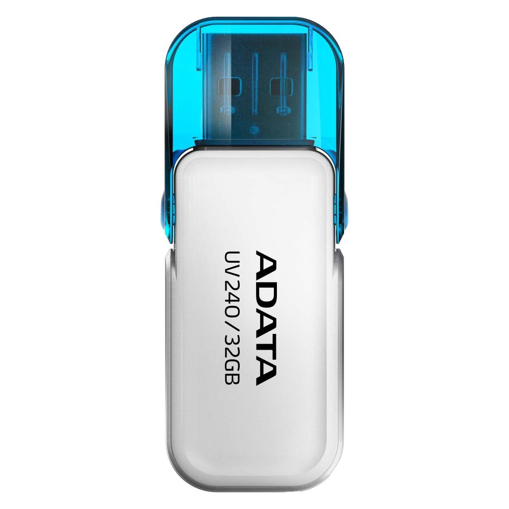 Electronice - MEMORIE USB 2.0 ADATA, 64GB, alb Cod Produs: AUV240-64G-RWH