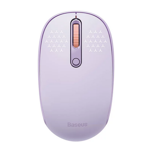 Periferice - MOUSE Baseus PC sau NB wireless, 2.4GHz si Bluetooth, optic, 800/ 1200/1600 dpi,butoane/scroll 3/1, mov Cod Produs: B01055503513-00